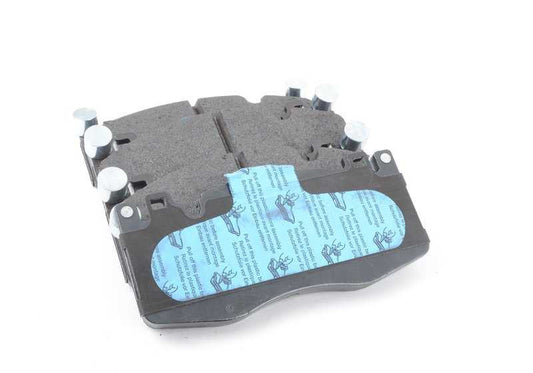 Repair kit for brake pads without asbestos OEM 34117852969 for BMW x5 m F85 and BMW X6 M F86. Original BMW.