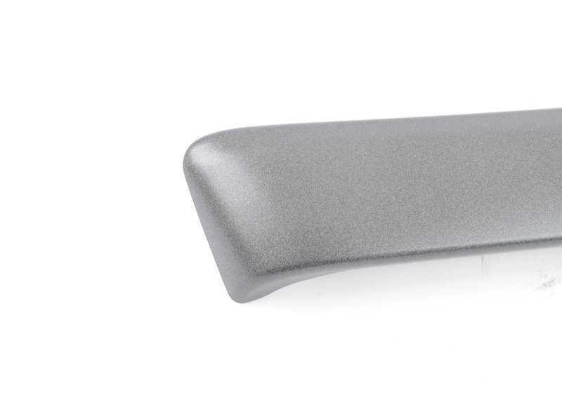 Moldura interior puerta izquierda titan shadow OEM 51417900783 para BMW E92 M3 y E93 M3. Original BMW.