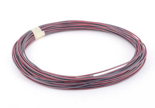 Cable eléctrico negro-rojo OEM 61121391697 para BMW {E21,E30,E36,E46,E81,E82,E87,E88,F20,F21,F22,F23,F45,F46,F87,E90,E91,E92,E93,F30,F31,F34,F80,F32,F33,F36,F82,F83,E12,E28,E34,E39,E60,E61,F07,F10,F11,G30,G31,E24,E63,E64,F06,F12,F13,G32,E23,E32,E38,