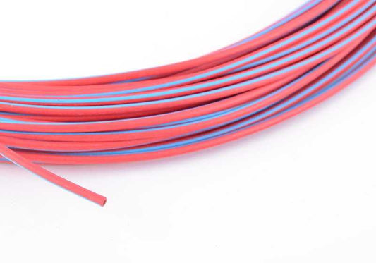 Rot-blaues Elektrokabel OEM 61121391694 für BMW {E30,E31,E32,E34,E36,E38,E39,E46,E52,E53,E60,E61,E63,E64,E65,E66,E70,E71,E72,E81,E82,E83,E84,E85,E8 6,E87,E88,E89,E90,E91,E92,E93,F01,F02,F04,F06,F07,F10,F11,F12,F13,F15,F16,F18,F20,F21,F22,F23,F25,F