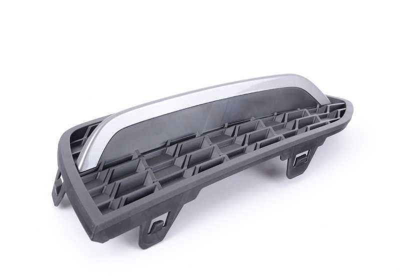 Rejilla paragolpes delantera derecha sin antiniebla OEM 51118061874 para BMW F22, F23. Original BMW.
