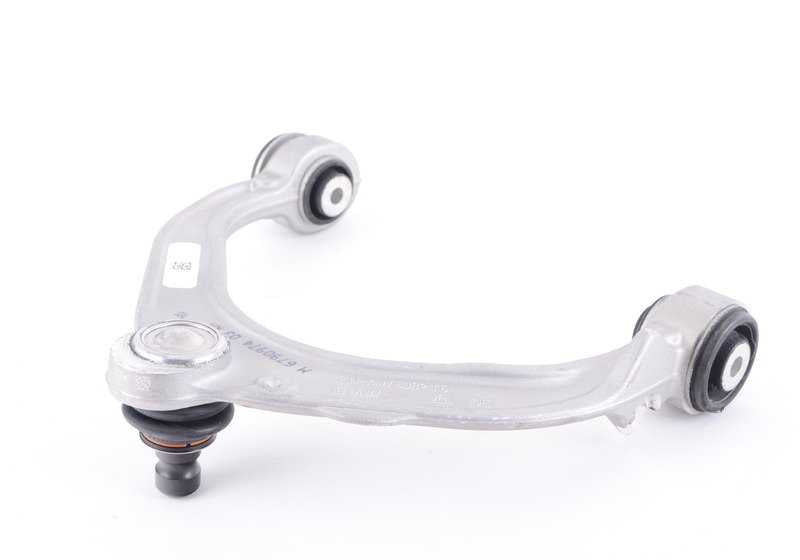 Brazo de suspensión superior derecho OEM 31126790974 para BMW X5 E70, F85 y BMW X6 E71, F86. Original BMW.