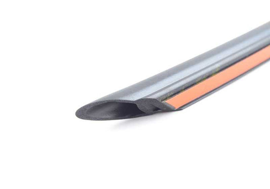 Burlete inferior puerta izquierda OEM 51703400815 para BMW X3 E83 (modelos 1.8d, 2.0d, 2.0i). Compatible con todos los motores y transmisiones indicados. Original BMW.