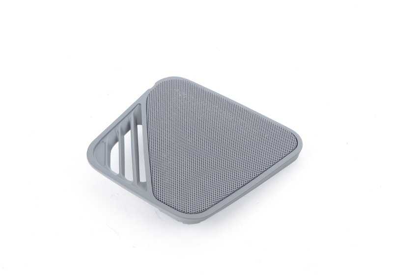 Rechte Schafabdeckung OEM 51458138158 für BMW E34 518G, 518i, 520i. Dunkle silberne Farbe. Original BMW.