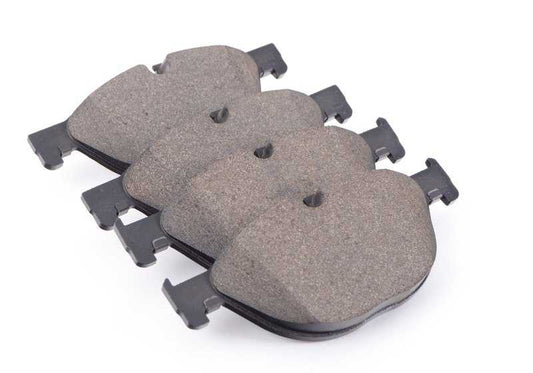 Juego de pastillas de freno con sensor OEM 34112449268 para BMW F07, F07N, F10, F10N, F11, F11N, F06, F06N, F12, F12N, F13, F13N. Original BMW.