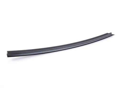 Moldura guía de ventanilla izquierda OEM 51342695287 para BMW E46. Original BMW.