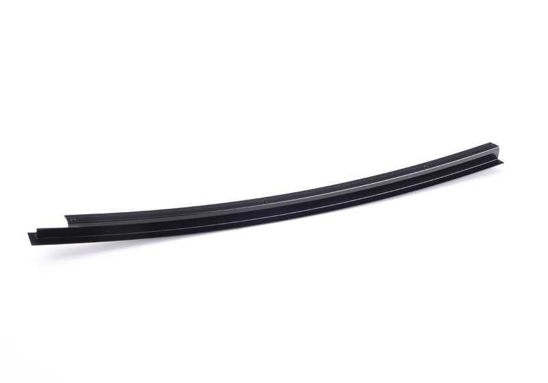 Moldura guía de ventanilla izquierda OEM 51342695287 para BMW E46. Original BMW.