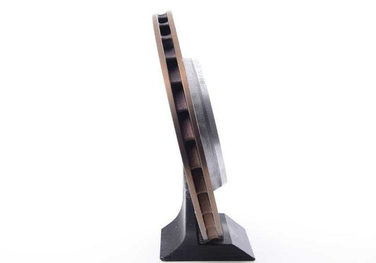 Disco di freno anteriore ventilato OEM 34112282446 per BMW E46 M3, E85 Z4 M, E86 Z4 M. BMW originale.