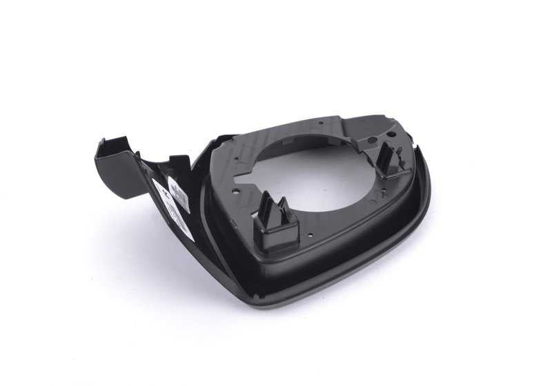 Soporte derecho negro OEM 51167291204 para BMW X3 F25 y X4 F26 (modelos sDrive18d, sDrive20i). Compatible con varios acabados de retrovisor. Original BMW.