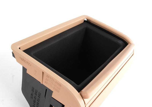 BEIGE OEM posteriore Compartment 51168242733 per BMW E46. BMW di riserva originale. Ideale per sostituire o aggiungere spazio di archiviazione nella parte posteriore del veicolo.