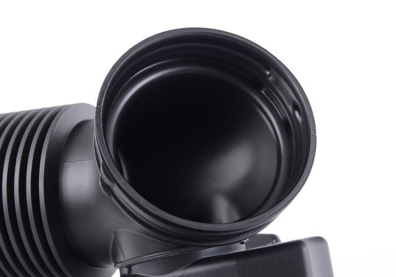Manguito del aire con resonador OEM 13717590595 para BMW F10, F11, F18, F01, F01N, F02, F02N, F18N. Pieza del sistema de admisión. Original BMW.