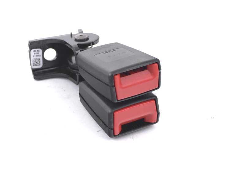 Cinturón trasero central OEM 72117341687 para BMW F25, F26. Repuesto original BMW.