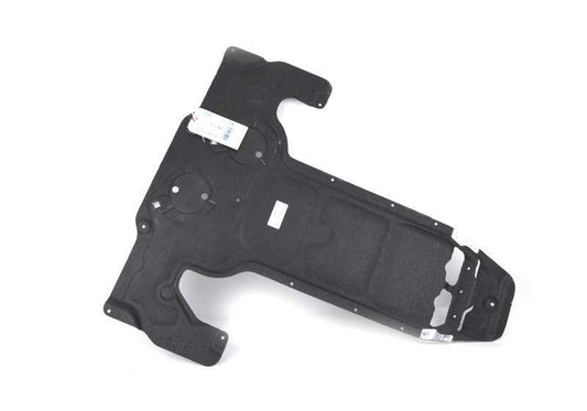 Protector inferior central OEM 51757185027 para BMW F07, F10, F11 550i. Pieza original BMW.