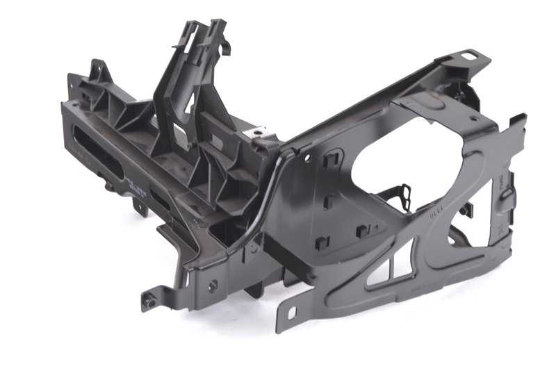 Soporte derecho de refuerzo de carrocería OEM 51647200778 para BMW F07 520d, 528i, 530d. Original BMW.