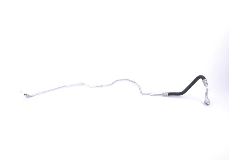 Tubería de aceite del radiador (ida) OEM 17217600973 para BMW X5 E70 y BMW X6 E71. Original BMW.