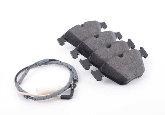 Juego de pastillas de freno con sensor OEM 34112288859 para BMW E90, E91, E92, E84. Compatible con modelos 320d, 325i xDrive. Original BMW.
