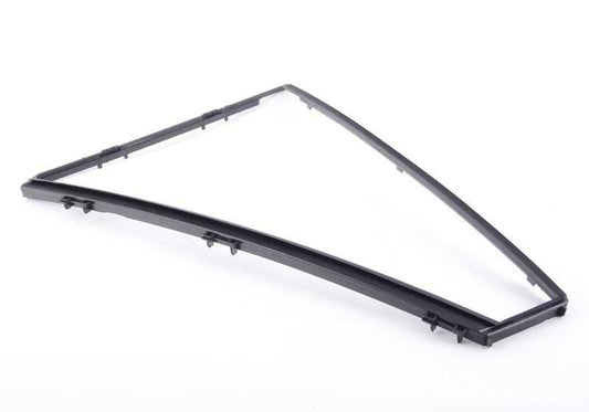 Soporte de cristal fijo lateral izquierdo OEM 51357129735 para BMW E70, E71. Original BMW.