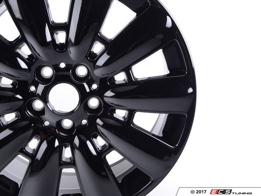 Cerchio in lega leggera 18" 7.5J ET51 Jet Black Uni OEM 36116856034 per MINI Countryman F60 (2015-2020), Countryman F60 LCI (2019-2024). Originale MINI.