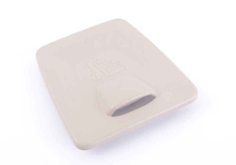 Embellecedor interior color oyster OEM 51469170555 para BMW F10, F01, F02. Compatible con versiones 518d y 520d con cambio manual y automático. Original BMW.