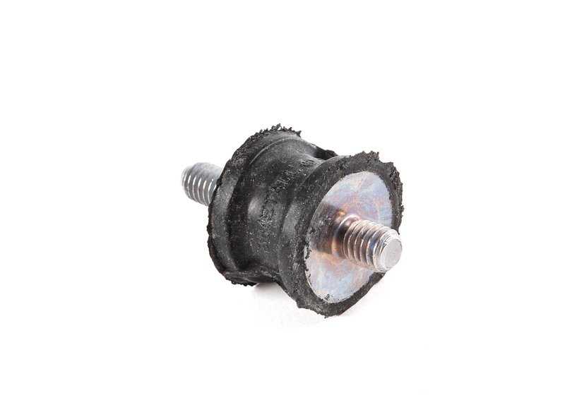 Silentblock de goma OEM 16121177892 para BMW E30, E28, E24. Pieza de anclaje de la bomba de combustible. Compatible con modelos como 316i, 318i, 520i, 628CSi. Original BMW.