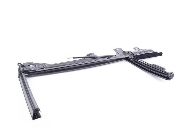 Cortinilla parasol eléctrica puerta trasera izquierda OEM 51359168843 para BMW F01, F01N, F04. Original BMW.