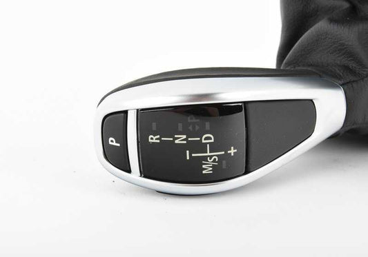 Pomo de cambio automático OEM 61319205927 para BMW E82, E88. Original BMW.
