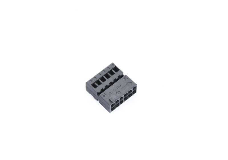 Plug box OEM 12521744627 for Mini R56, R55, R57, R58, R59, R60, R61 and BMW E46, E39, E60, E61, E63, E64, E38, E65, E66, E67, X5 E53, Z3 E36, Z4 E85 ... and more. Original BMW and Mini.