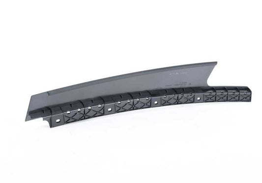 Moldura exterior pilar B izquierdo OEM 51357258307 para BMW F30, F31, F80. Original BMW.
