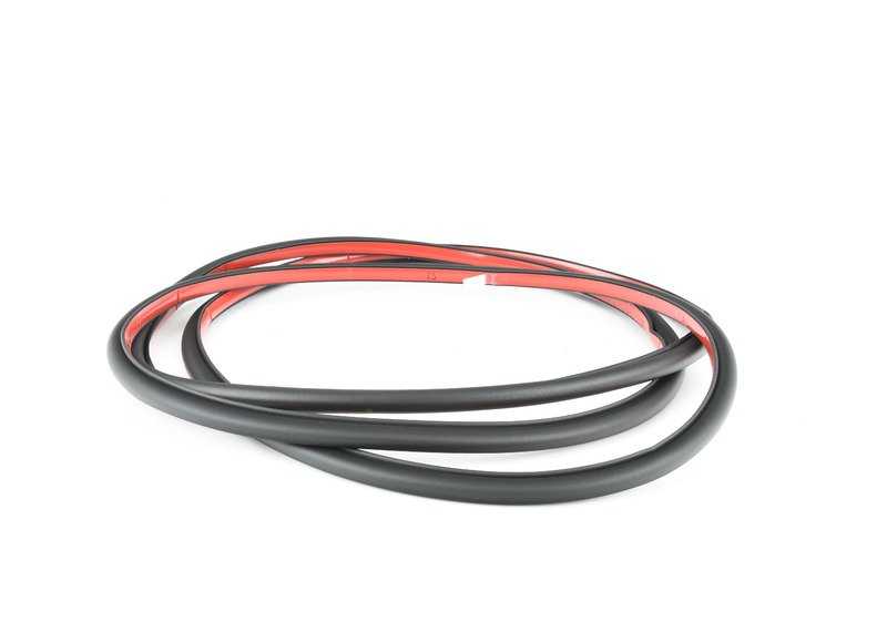 Junta de puerta trasera OEM 51767182287 para BMW F10 y F10N. Original BMW.
