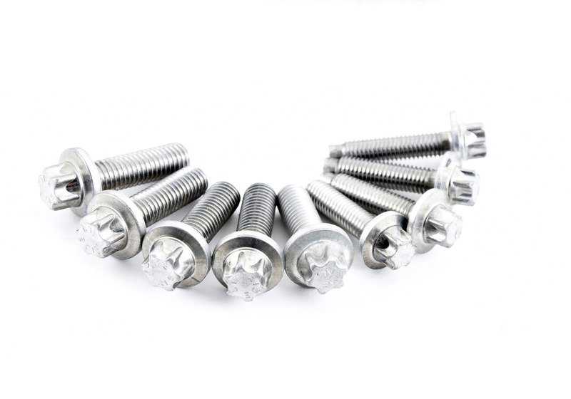 Juego tornillos de aluminio motor OEM 11110411131 para BMW E81, E82, E87, E88, F20, F21, F22, F23, E90, E91, E92, E93, F30, F31, F34, F32, F33, F36, E60, E61, F07, F10, F11, E63, E64, F06, F12, F13, E65, E66, F01, F02, E84, E83, F25, E70, F15, E71, F