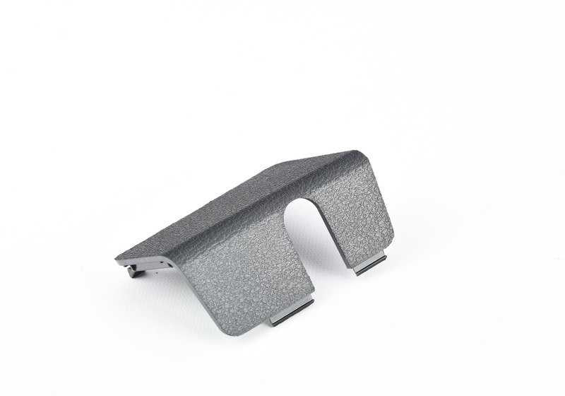 Tapa embellecedora izquierda OEM 51477326435 para BMW X5 F15 (modelos: sDrive25d, sDrive35i, xDrive25d). Pieza original BMW. Color negro. Apta para maletero lado izquierdo.