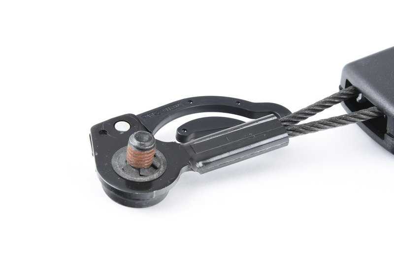 Cinturón de seguridad trasero derecho OEM 72117161640 para BMW X5 E70, E70N. Original BMW.