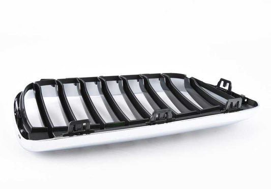 Grade decorativa frontal esquerda 51117383363 para BMW X1 {F48: SDRIVE16D, 18I, 20I, XDRIVE20D, XDRIVE25I}. BMW original.