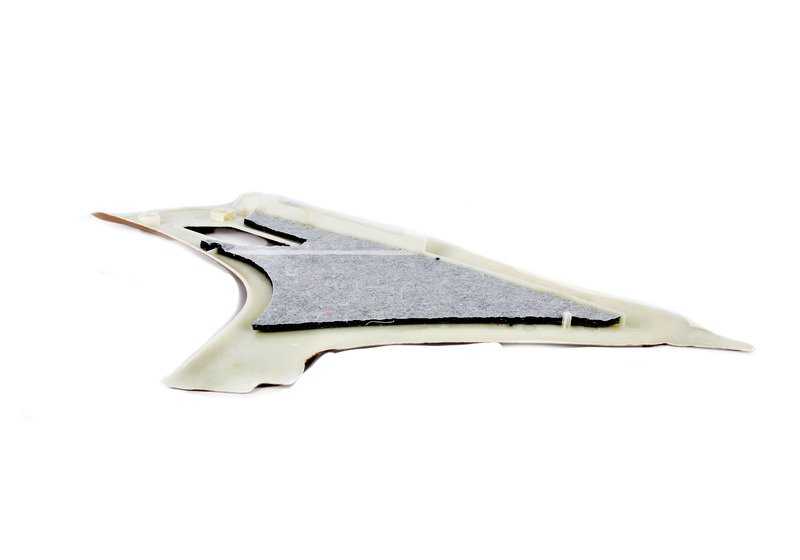 Adorno columna C izquierda OEM 51438226589 para BMW E46 316i. Original BMW.