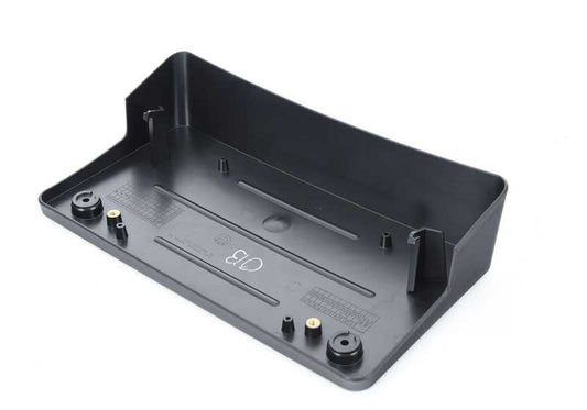 Soporte para matrícula OEM 51138056300 para BMW F85, F86. Original BMW.