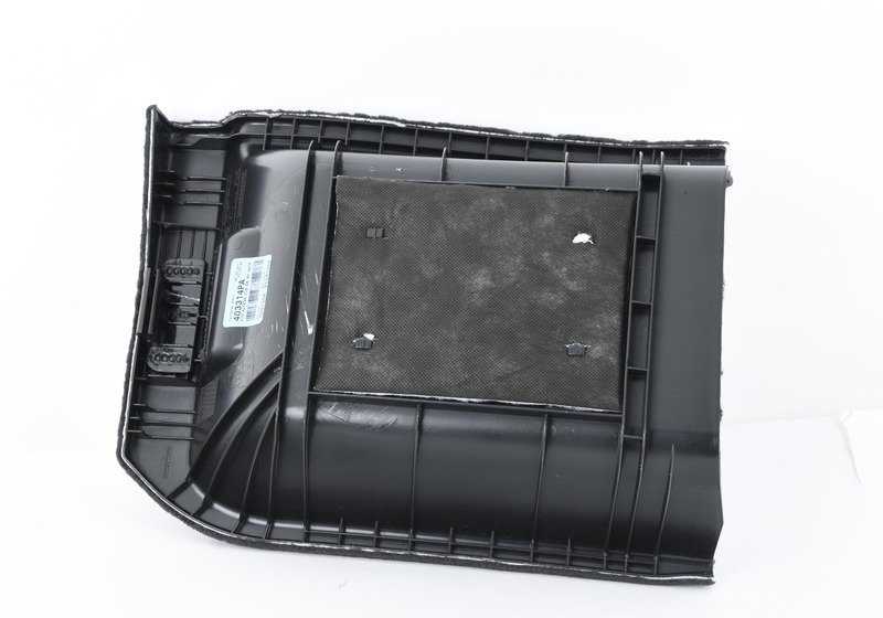 Tapa del maletero derecha para BMW F15, F85 (OEM 51477326606). Original BMW