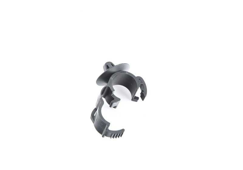 Clip sujetacables y soporte de manguera OEM 07147246089 para BMW F06, F12, F13, F01, F02, F04, F48. Original BMW.