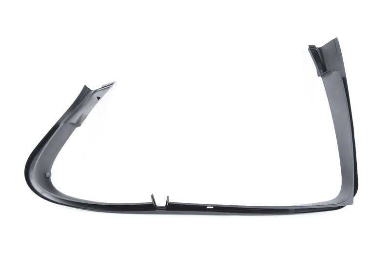 Cubierta marco de ventana puerta trasera izquierda OEM 51357182037 para BMW F10. Pieza original BMW.