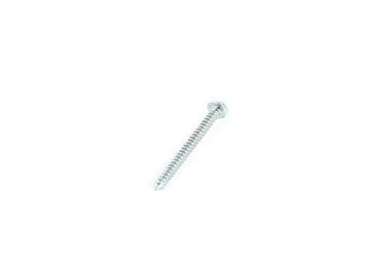 Hemispherical head sheet metal screw for BMW 3 Series E30 (OEM 62111459896). Original BMW