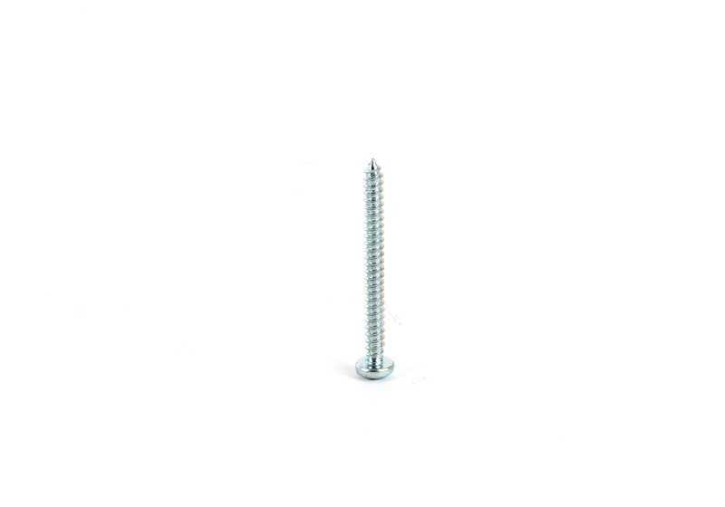 Tornillo de chapa de cabeza semiesférica para BMW Serie 3 E30 (OEM 62111459896). Original BMW