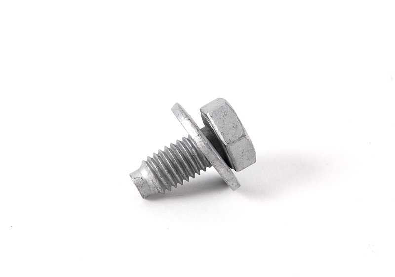 Tornillo hexagonal con borde M8x15 OEM 07147156546 para MINI R56, R55 Clubman, R57 Cabrio, R58 Coupé, R59 Roadster… y más. Original MINI.