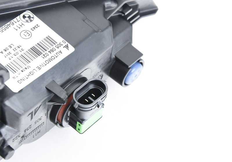 Faro antiniebla izquierdo OEM 63177164855 para BMW E82, E88. Original BMW.