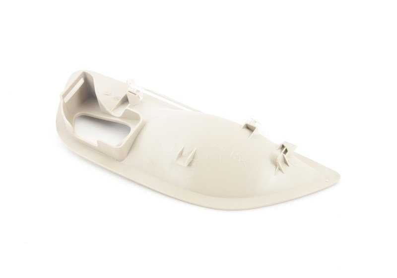 Embellecedor tirador puerta derecha OEM 51417226370 para BMW F10, F11, F18. Original BMW.