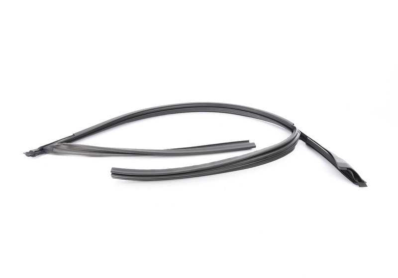 Guía de ventana puerta delantera izquierda OEM 51333424493 para BMW X3 E83, X3 E83 LCI. Original BMW.