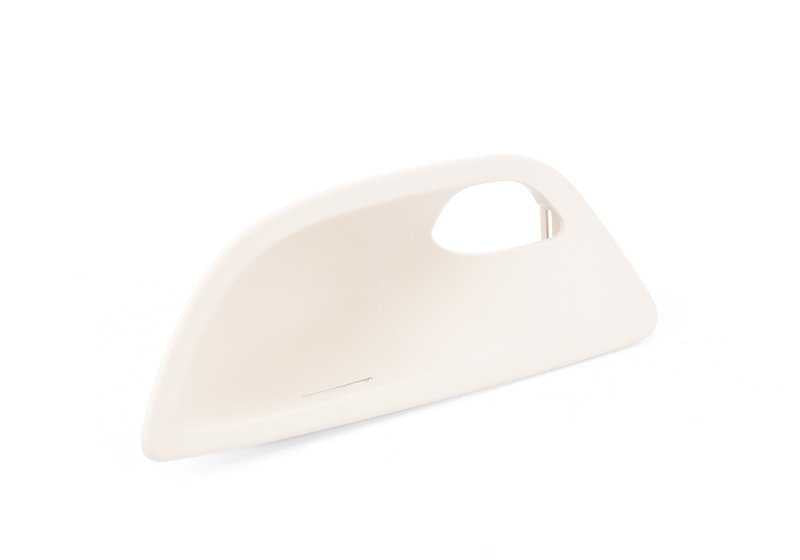 Embellecedor tirador de puerta izquierda OEM 51417226369 para BMW F10, F11, F18. Original BMW.