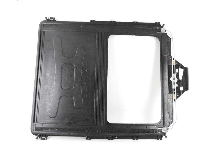 Marco completo techo solar OEM 54128206387 para BMW E36 (todos los modelos compatibles). Original BMW.