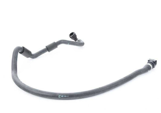 OEM radiator tube 17128619473 for BMW F15. It is part of the cooling system. Original BMW replacement.