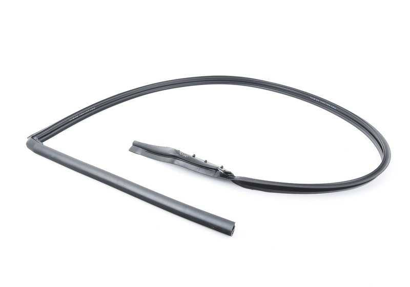 Junta de borde de puerta techo trasera izquierda para BMW F02, F04 (OEM 51357179123). Original BMW