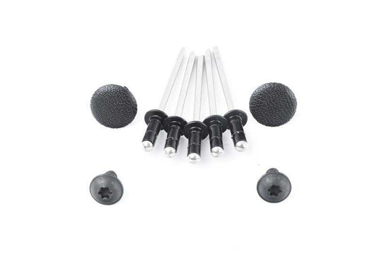 Kit de fijación del techo interior OEM 54377175576 para BMW E93, F33, F83. Original BMW.