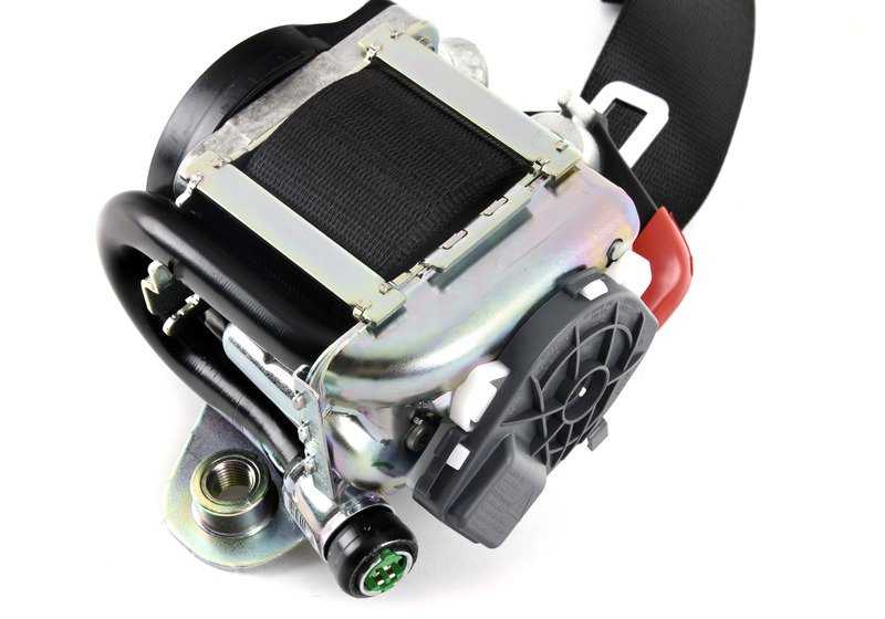 Cinturón de seguridad delantero izquierdo OEM 72112758847 para MINI R58, R59. Repuesto original MINI.